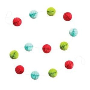 4 Packs Colorful Mini Paper Lantern String Party Decor Garland (5 Ft each)